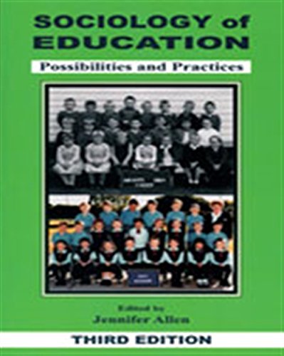 Book Sociology of Education: Possibilities and Practice free