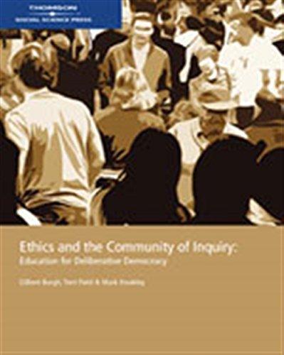 Book Ethics and the Community of Inquiry: Education for Deliberative Democracy free