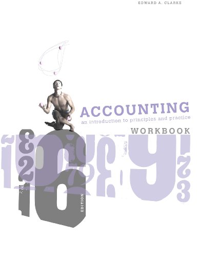 Book Accounting: An Introduction To Principles And Practice Workbook free
