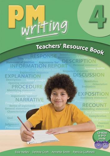 Book PM Writing 4 Teachers' Resource Book (with Site Licence CD & DVD) free