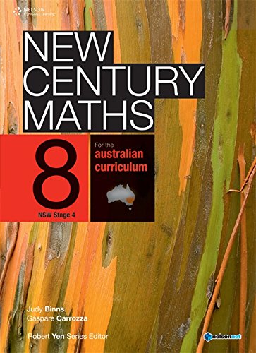 Book New Century Maths 8 Student Book Plus Access Card for 4 Years free