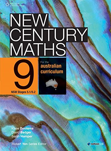 Book New Century Maths 9 Student Book Plus Access Card for 4 Years free