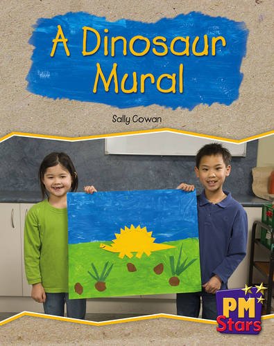 Book A Dinosaur Mural PM Stars Green Families free