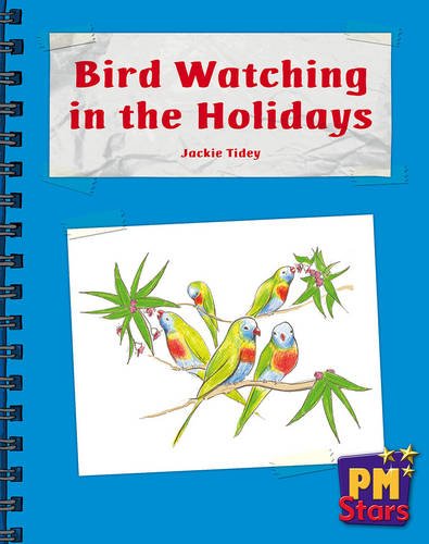 Book Bird Watching in the Holidays PM Stars Blue Non Fiction free