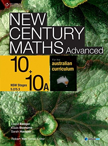 Book New Century Maths for the Australian Curriculum Advanced 10+10A free