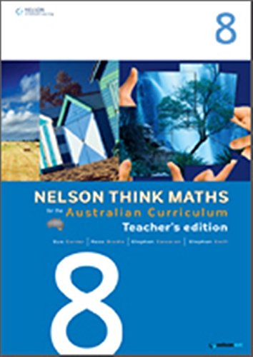 Book Nelson Think Maths 8 Teacher Edition Plus Access Card free