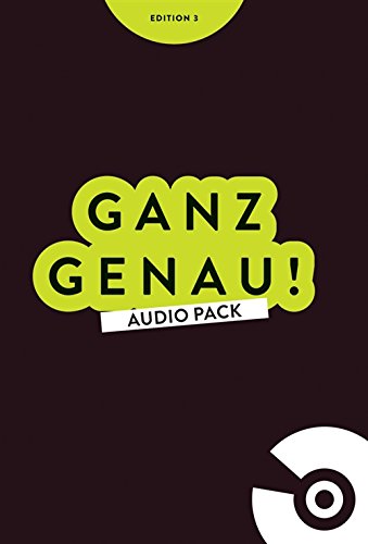 Book Ganz Genau! Audio Pack free