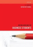 Book Writing Guidelines for Business Students free