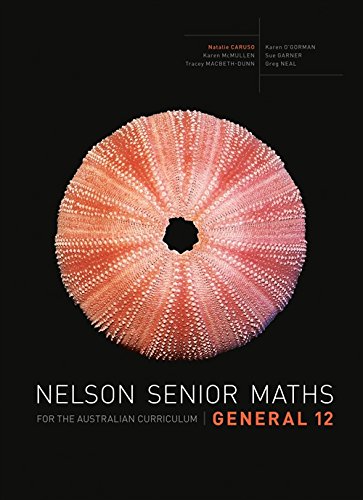 Book Nelson Senior Maths General 12 For The Australian Curriculum free