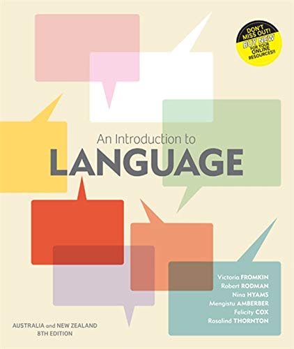 Book An Introduction to Language with Student Resource Access 12 Months free