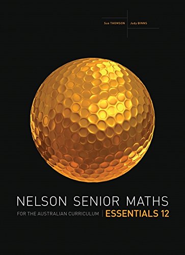 Book Nelson Senior Maths Essentials 12 for the Australian Curriculum free