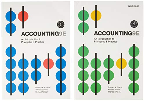Book Bundle: Accounting: An Introduction to Principles and Practice + Accounting: An Introduction to Principles and Practice Workbook with Online Study Tools 12 months free