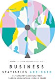 Book Business Statistics Abridged: Australia New Zealand free