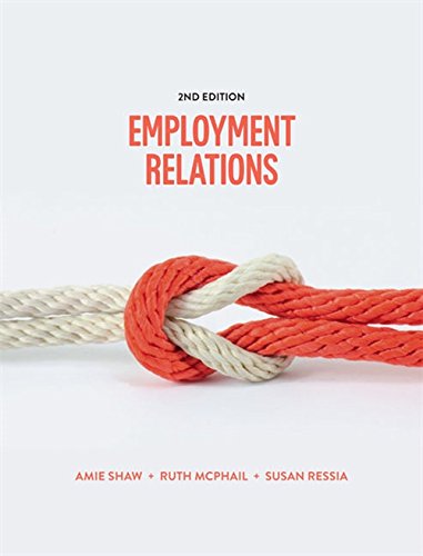 Book Employment Relations with Student Resource Access 12 Months free