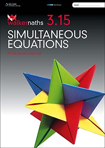 Book Walker Maths 3.15 Simultaneous Equations free