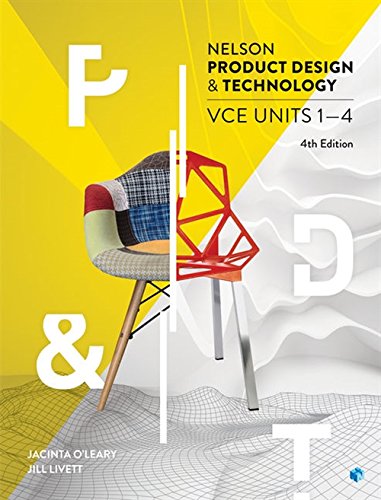 Book Nelson Product Design and Technology VCE Units 1-4 Student Book with 4 Access Codes free