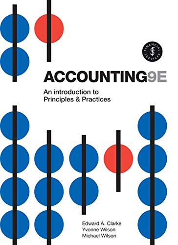 Book Accounting: An Introduction to Principles and Practice free