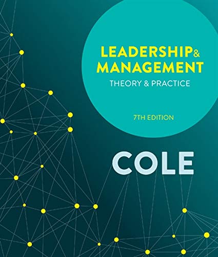 Book Leadership and Management: Theory and Practice with Online Study Tools 1 2 months free