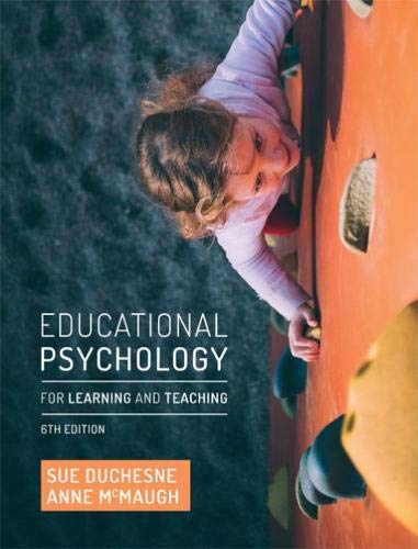Book Educational Psychology for Learning and Teaching free