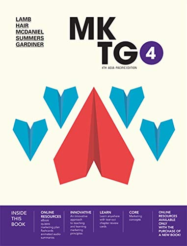 Book MKTG4 with Online Study Tools 12 months free