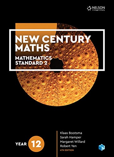 Book New Century Maths 12 Mathematics Standard 2 Student Book + 4 Access Codes free