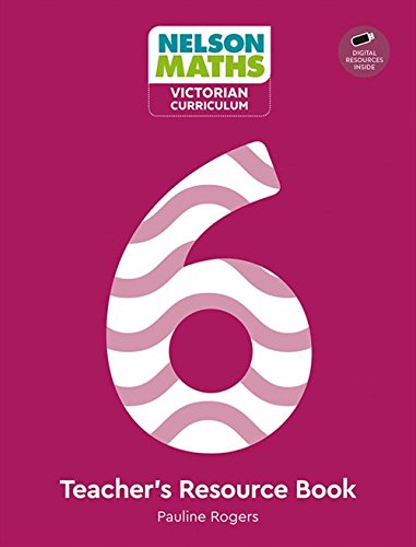 Book Nelson Maths Victorian Curriculum Teacher Resource Book 6 with USB free