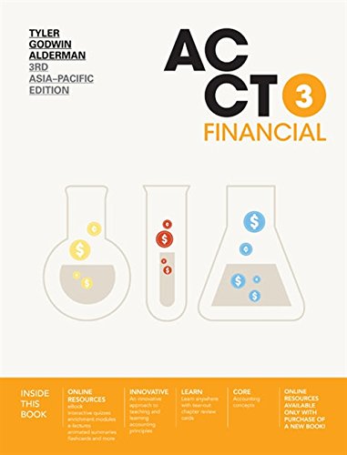 Book ACCT3 Financial With Student Resource Access for 12 Months free