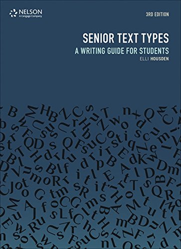 Book Senior Text Types: A Writing Guide for Students free