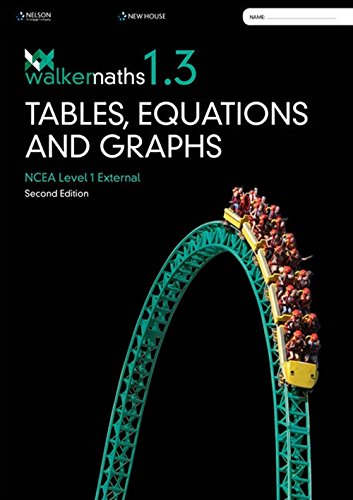 Book Walker Maths 1.3 Tables, Equations and Graphs Workbook free