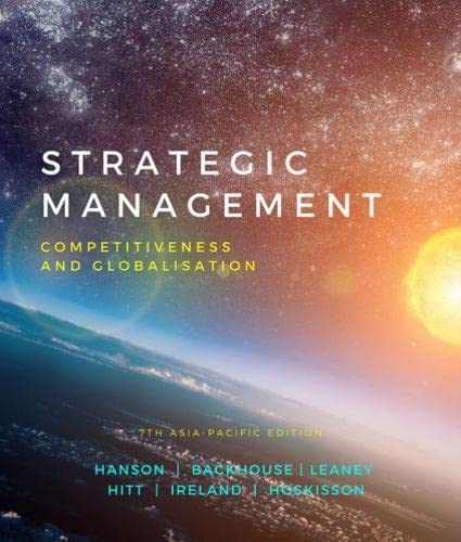 Book Strategic Management: Competitiveness and Globalisation free