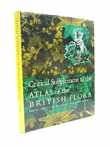 Book ATLAS OF THE BRITISH FLORA: CRITICAL SUPPLEMENT free