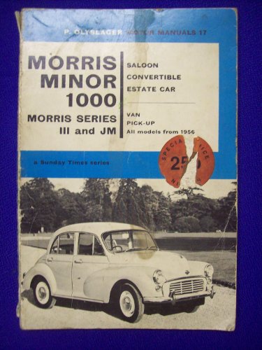 Book Morris Minor 1000 From 1956 (olyslager Motor Manuals) free