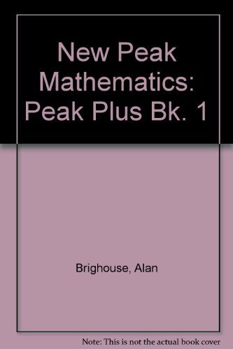 Book New Peak Mathematics (Bk. 1) free