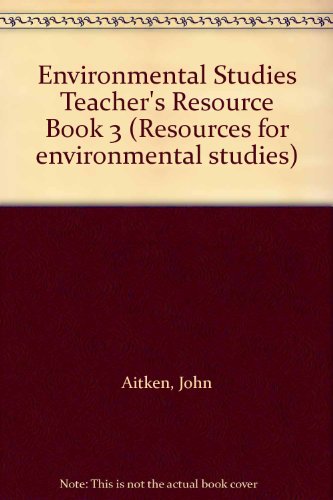 Book Environmental Studies Teacher's Resource Book 3 (resources For Environmental Studies) free