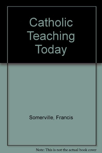 Book Catholic Teaching Today free