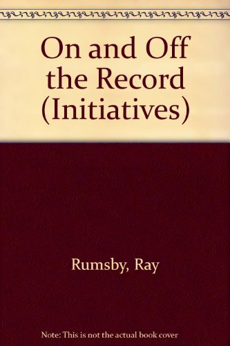 Book On and Off the Record (Initiatives) free