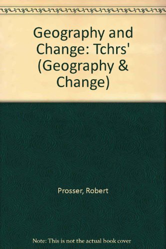 Book Geography And Change (geography & Change) free