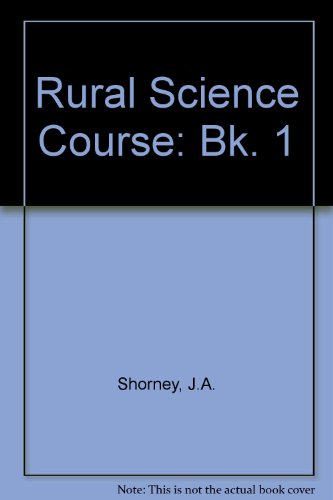 Book Rural Science Course: Bk. 1 free