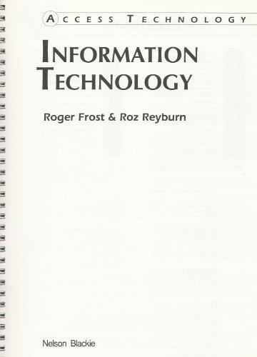 Book Information Technology (access Technology) free