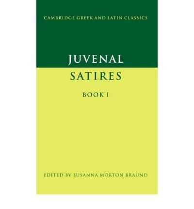 Book Juvenal: Satires (Latin Texts Series) (Latin Edition) free