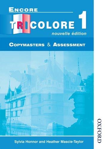 Book Encore Tricolore Nouvelle 1 Copymasters And Assessment free