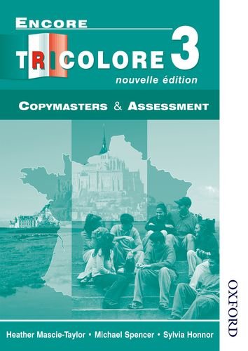 Book Encore Tricolore Nouvelle 3 Copymasters and Assessment free