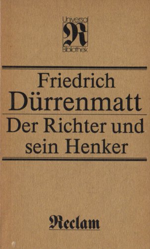 Book Richter Und Sein Henker (modern World Literature Series) free
