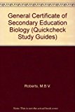 Book General Certificate Of Secondary Education Biology (quickcheck Study Guides) free
