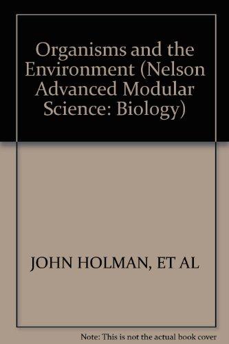 Book Organisms and the Environment (Nelson Advanced Modular Science: Biology) free