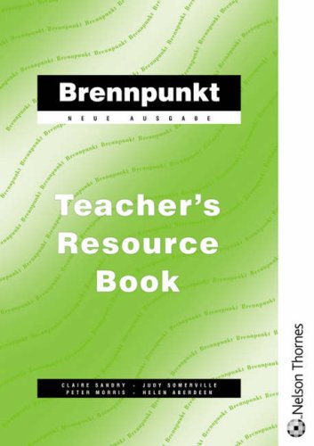 Book Brennpunkt Neue Ausgabe Teacher's Resource Book (German Edition) free