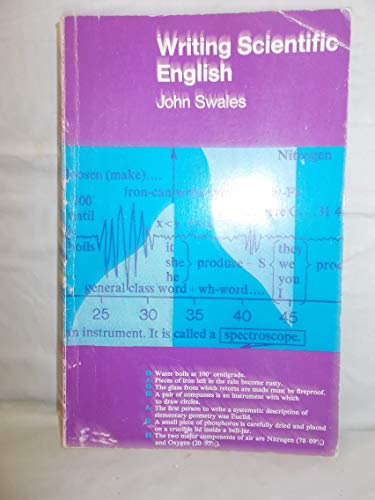 Book Writing scientific English: A textbook of English as a foreign language for students of physical and engineering sciences free