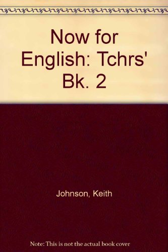Book Now For English Level 2: Teacher's Book (now For English) (bk. 2) free