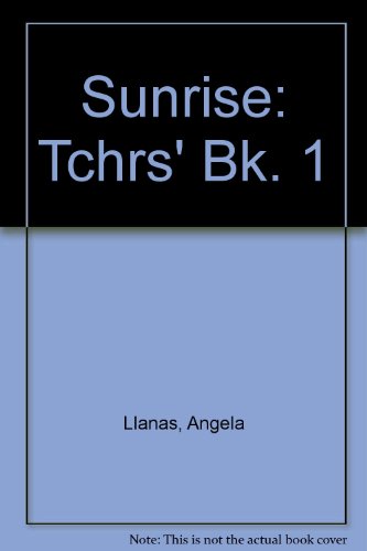 Book Sunrise 1: Teacher's Book (sunrise) (bk. 1) free
