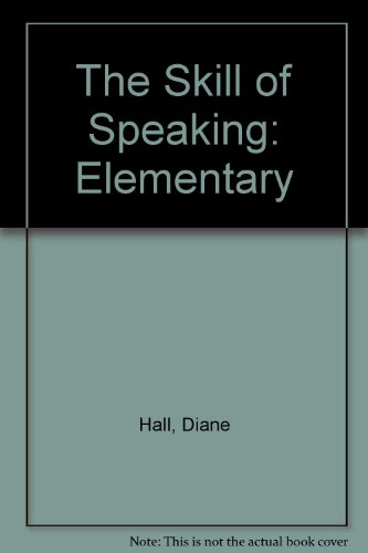 Book The Skill of Speaking: Say the Word - Elementary: Student's Book (The Skill of Speaking) free